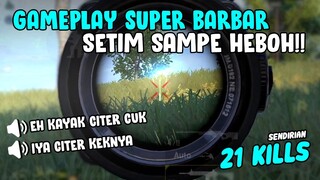 GAMEPLAY SUPER BARBAR SETIM AUTO NGANGGAP CHEAT SUNTIK!!