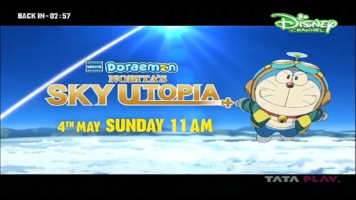 Doraemon movie Nobita's Sky Utopia hindi Promo Disney Channel