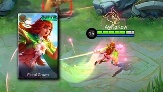 New Time Limited Skin Mathilda Floral Crown - Mobile Legends: Bang Bang