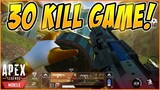 INSANE 30 KILL GAME  - APEX LEGENDS MOBILE (Beta Gameplay)