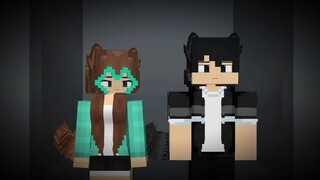 stuck with your crush on elevator Minecraft Animation prisma3D