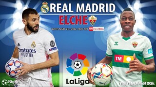 LA LIGA | Real Madrid vs Elche (22h15 ngày 23/1) trực tiếp ON Football. NHẬN ĐỊNH BÓNG ĐÁ