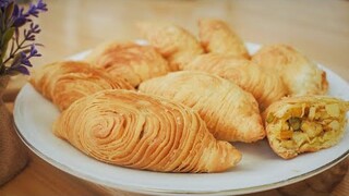 RESEP CARA MEMBUAT GORENGAN TAJKIL BUKA PUASA BISA FROZEN | KARIPAP PUSING | CURRY PUFF