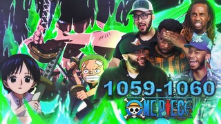 ZORO IS FROM WANO?! One Piece Eps 1059/1060 Reaction