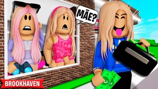 ESPIONAMOS NOSSA MÃE  e DESCOBRIMOS UM SEGREDO | Historinhas Brookhaven Roblox | Bibi e Lud