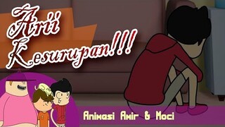 Kartun Horor Lucu - Arii Kesurupan (Amir & Moci) - Animasi Indonesia