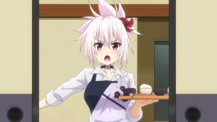 When the hero puts on an apron, the woman's power doubles!