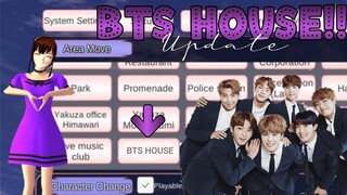 BTS HOUSE💜💜 | Sakura School Simulator | Gweyc Gaming