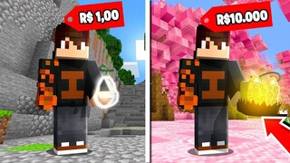 FRUTAS DE ONE PIECE DE R$1 VS R$10.000 ‹ Ine ›