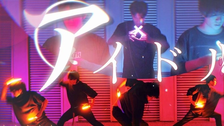 [My Child/WOTA Art] Tim dari Guangzhou menampilkan アイドル [RINON] dengan tarian tongkat neon