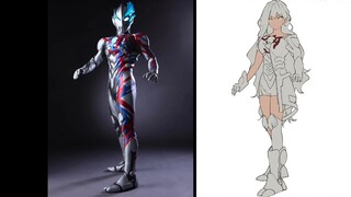 Bergerak dengan kecepatan penuh untuk menjadi seorang gadis: Ultraman Blazer