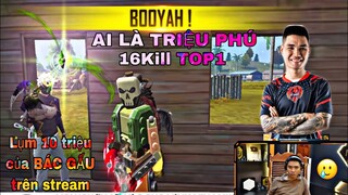 [Free Fire] ĐKHANG Tham Gia Ai Là Triệu Phú Của BÁC GẤU, Top1 Lụm Ngay 10 Củ, Phá Chuỗi Của BÁC GẤU