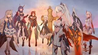 Mari kita dengarkan masa lalu mengejar api dan menghancurkan Honkai Impact seperti malam abadi!