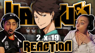 THE REMATCH IS HERE!! 🏐 Haikyuu!! 2x19 REACTION! | "The Iron Wall Can Be Rebuilt"