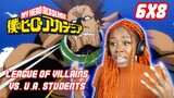 My Hero Academia 6x8 | League of Villains vs. U.A. Students | REACTION/REVIEW