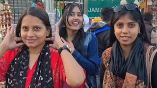 🇮🇳 INDIA WALKING TOUR, NEW DELHI 2023, MEENA BAZAAR, NEW DELHI WALK, JAMA MASJID, 4K