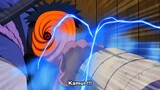 Tobi use Kamui to Avoid Thunder Punch Raikage !! Sasuke and Tobi vs Four Kage (English Dub)