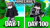 I Played Minecraft Sword Art Online As Kirito For 100 DAYS… This Is What Happened