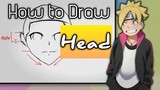 How to Draw Head - Anime style