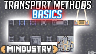 How to: Transport Methods Basics | Mindustry #12