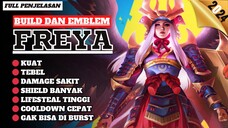 freya best build 2024 || TOP GLOBAL FREYA GAMEPLAY || MLBB/MOBILE LEGENDS