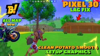 Fix Lag Smooth Graphics Potato Pixel 30😱 Config All map Free Fire Config Colorful Minecraft Graphics