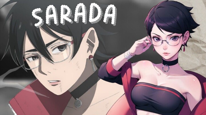 Pesona cewek rambut bondol, Sarada Uchiha 😍
