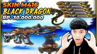 KELUAR SKIN M416 BLACK DRAGON SENILAI RP 30.000.000 ?! LEBIH BAGUS DARI SKIN GLACIER?! - PUBG MOBILE