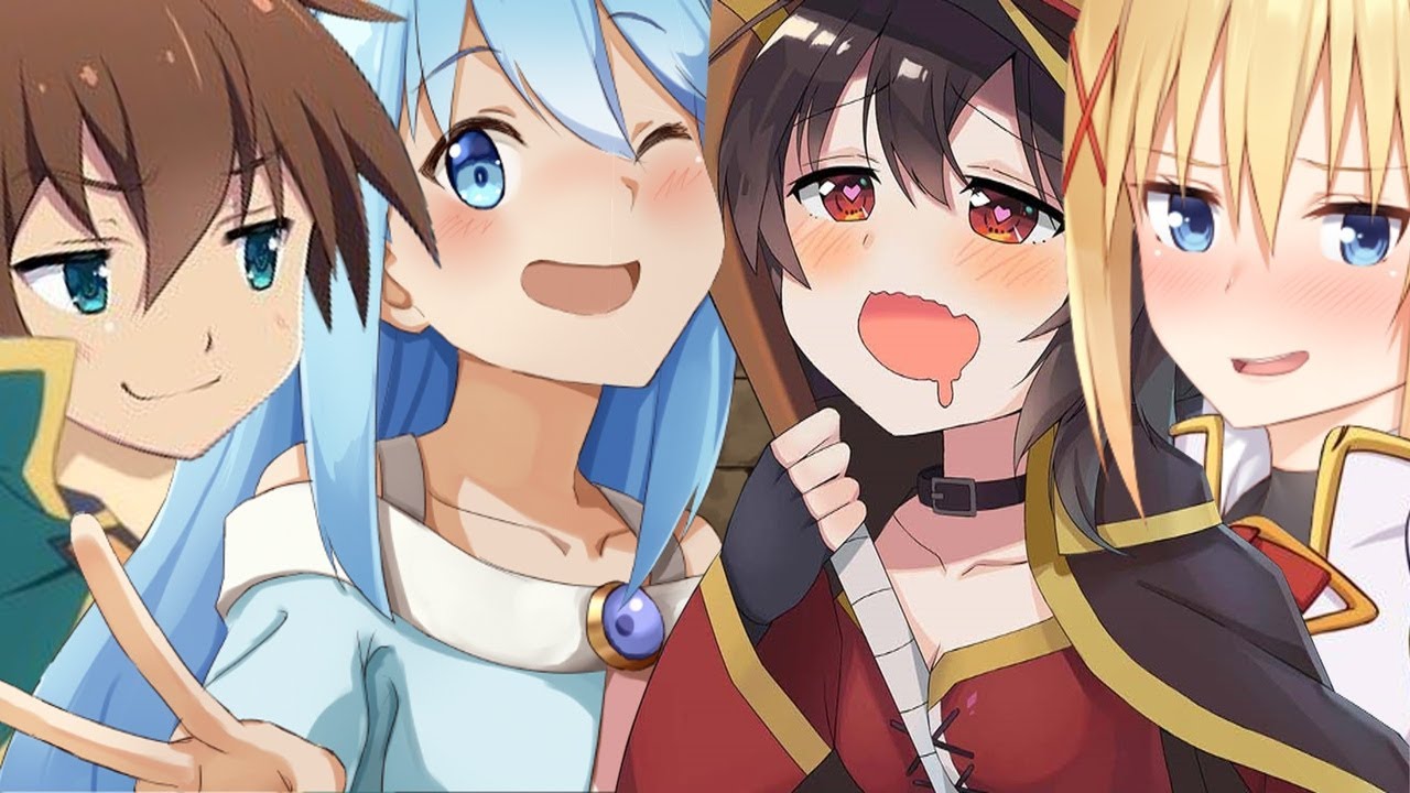 Kazuma Confesses His Sins to Aqua  Konosuba - Reactio Mashup - BiliBili