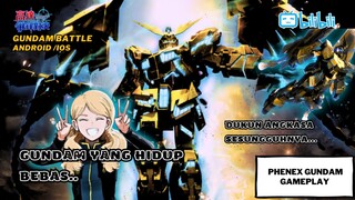 Gundam ini Hidup Bebas ..?!! RX 0 - 3 Phenex Gameplay | Gundam Battle CN