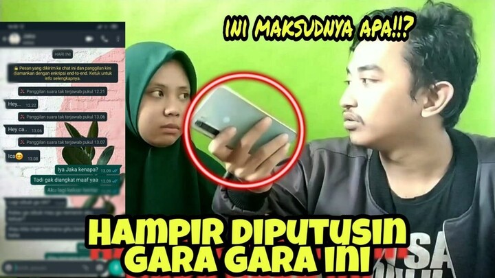 PRANK SELINGKUH DEPAN PACAR || MALAH SELINGKUH BENERANN!! ICA HAMPIR DIPUTUSIN !!
