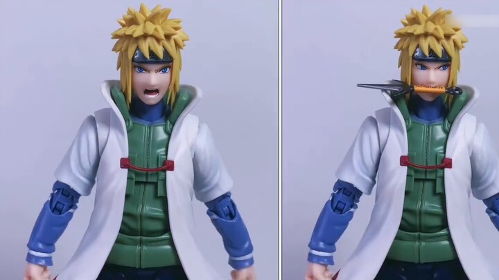 Phiên bản mới VS phiên bản cũ Đánh giá so sánh Hokage đệ tứ SHF Namikaze Minato