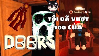 Roblox Doors Mới - Siêu Khó Tôi chính thức vượt thử thách 100 của | Roblox Doors 2 Update