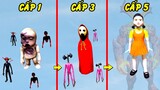 GTA 5 - Các phiên bản của Búp bê kinh dị trong Squid game (Trò chơi con mực) | GHTG