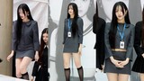 뉴진스 하니 NewJeans: HANNI 인천공항세관 홍보대사 위촉식 직캠 | 240322