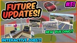 INTERACTIVE JOBS || NEW BUILDING + MORE!! || Greenville Future Updates #31 || Greenville ROBLOX