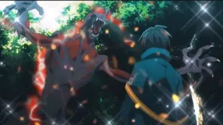 First Battle of Yuji My Isekai Life: Yuji and Slime battle #anime #tensei #battle
