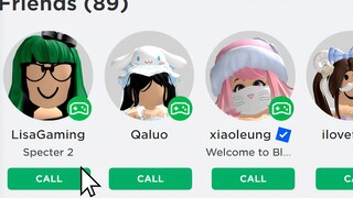 NEW ROBLOX CALL UPDATE 📞😳