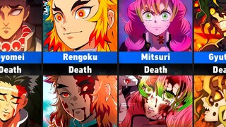 Death Of Demon Slayer Characters