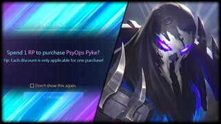 buying PsyOps Pyke for 1 RP