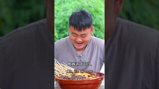 mukbang | Ermao stole Songsong's Bobo Chicken to eat, and the result was unexpected!