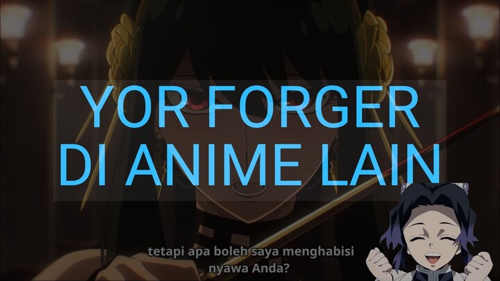 Mama Yor di universe anime yang berbeda