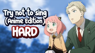 If You Sing or Dance You Lose! (ANIME EDITION)