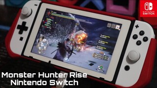 Monster Hunter Rise Nintendo Switch V2 Short Handheld Gameplay