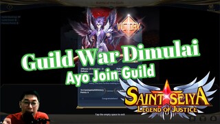 Guild War Dimulai - Ayo Gabung Guild‼️ [Saint Seiya Legend Of Justice  |SSLOJ]