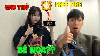 Người Yêu Tôi Là ''Cao Thủ Free Fire'', BéChanh Thách Bé Nga 1 Mình Cân 3 Prolayer!!