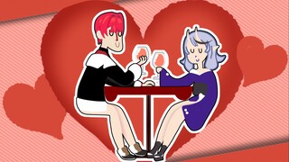 【3D】Dua dan tiga hal tentang kencan antara Ryudon-san dan Anjie (termasuk sentuhan payudara/pertemua