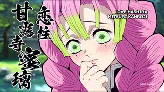 All mitsuri moments kny demon slayer (english dub)