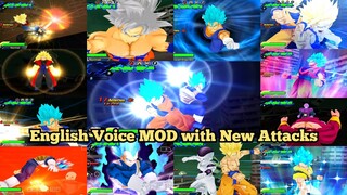 SO Many NEW Attacks in Dragon Ball Super Breaking Limits DBZ TTT MOD ISO With Permanent Menu!