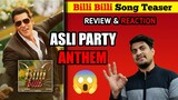 Billi Billi - Teaser || Reaction | Billi Billi Song Teaser Review | Kisi Ka Bhai Kisi Ki Billi Billi